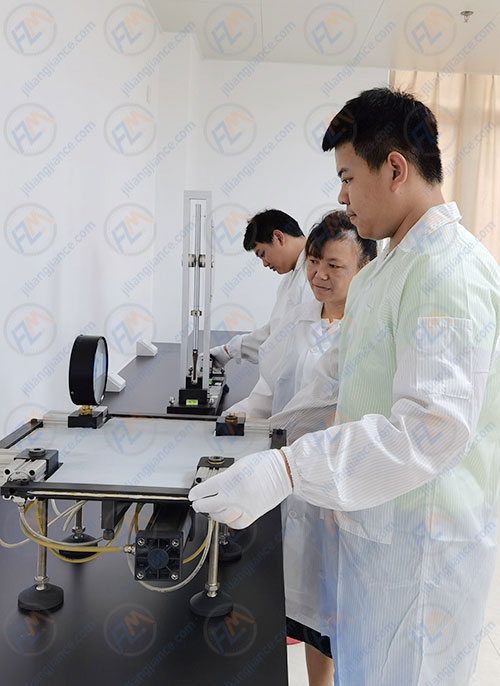 纺织厂仪器计量检测现场校准图片