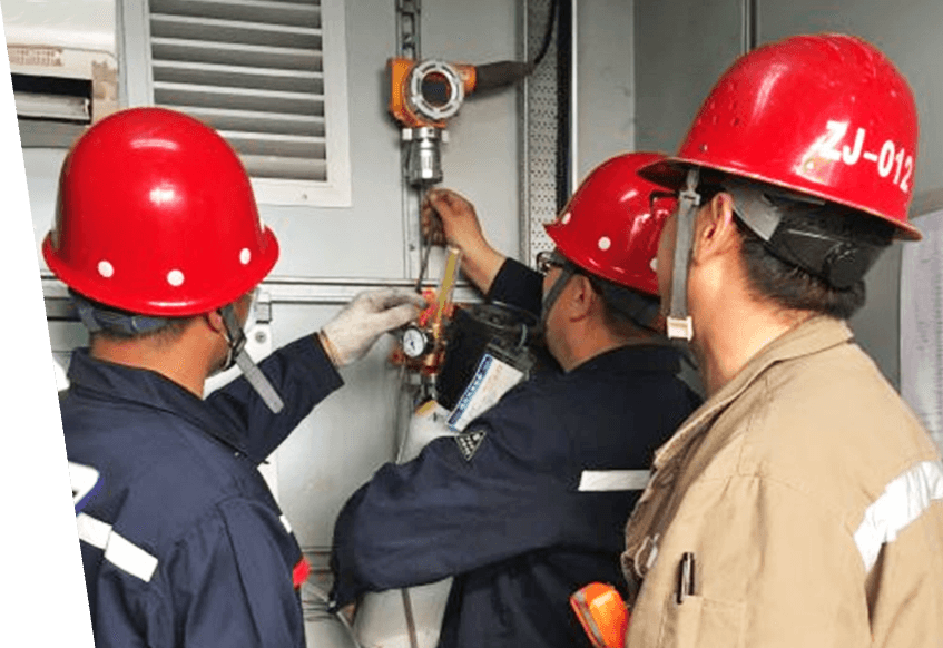 可燃气体探测器/报警器安装检定