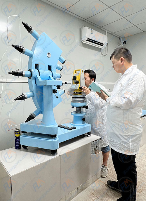 水准仪经纬仪全站仪检定现场校准图片
